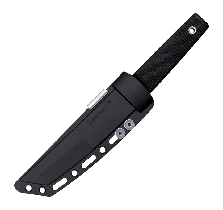 Cold Steel Kobun 5.3" Fixed Plain Edge AUS-8A Steel Black Kray-Ex Handle — view 2