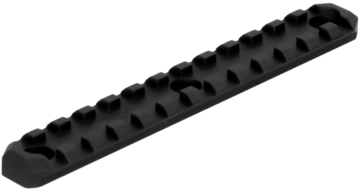 Aim Sports MLRS3 13-Slot Picatinny M-LOK Rail Section - Black Anodized — view 2