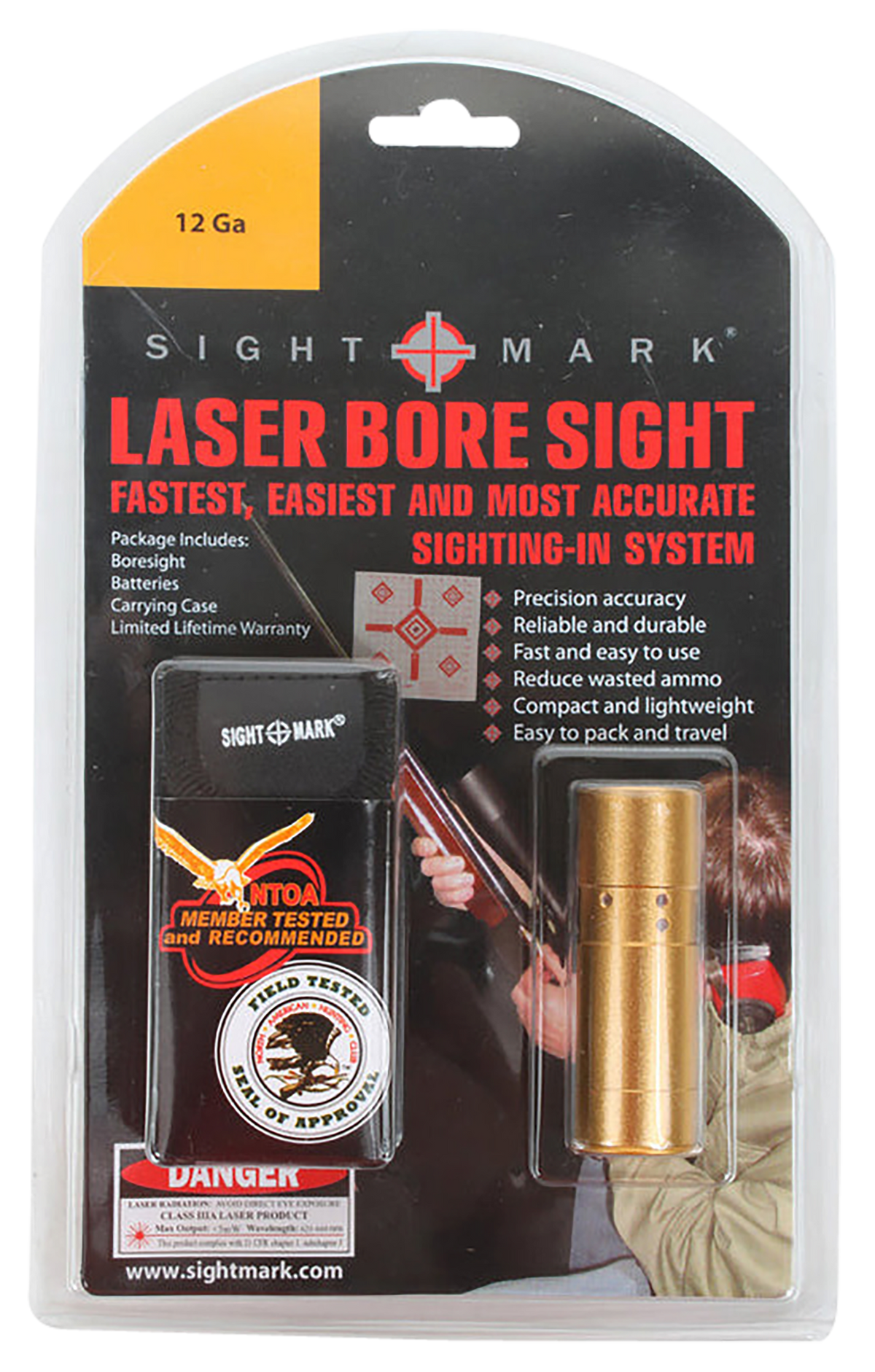 Sightmark SM39007 Boresight Red Laser 12 Gauge Chamber-Mount Brass — view 2