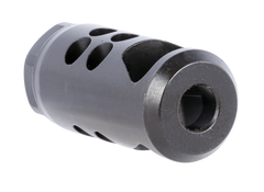 Ruger Hybrid Muzzle Brake .35 Cal 1/2x28 Matte Black Steel — view 2