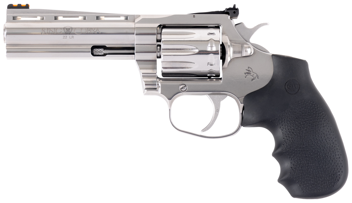 Colt Mfg King Cobra Target 22 LR 4.25" 10-Rd DA/SA Revolver — view 2