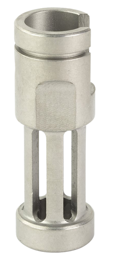 Samson Flash Hider Stainless Steel Slip-On for Ruger 10/22 - 2.5\" OAL — view 2