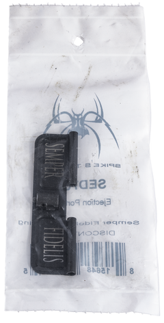 Spikes SED7008 Ejection Port Door Semper Fidelis AR-15 Black Phosphate Steel — view 2