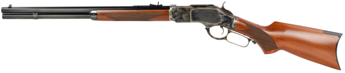 Cimarron 1873 Short Deluxe 38 Special/357 Mag 20" 10+1 Lever-Action Rifle — view 2