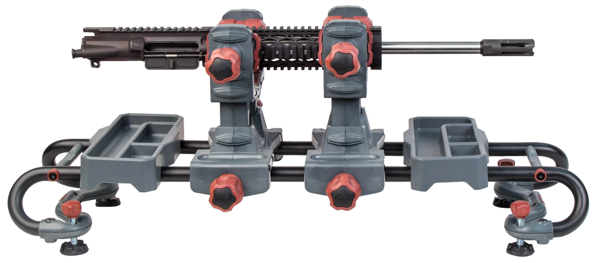 Tipton 110011 Ultra Gun Vise Rifle/Shotgun/Crossbow Gray/Red Nylon/Steel — view 2