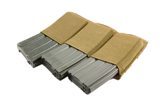 Blue Force Gear Ten-Speed Triple M4 Mag Pouch Coyote Brown Cordura — view 2