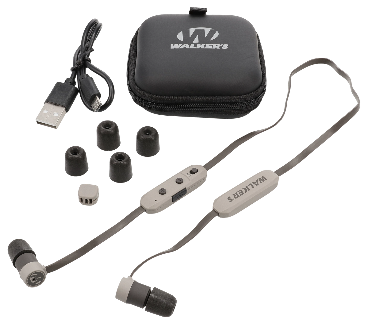 Walkers Game Ear GWPRPHE Flexible Hearing Enhancer 29 dB In-The-Ear Beige Electronic Earbuds - 1 Pair — view 2