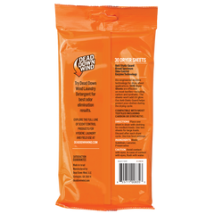 Dead Down Wind Dryer Sheets 30-Count Odor Eliminator Odorless — view 2