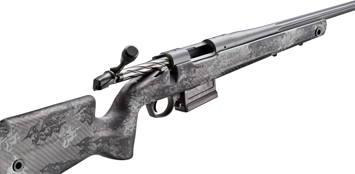 Bergara Rifles B-14 Crest 22-250 Rem 20" 5+1 Bolt-Action Rifle - Sniper Gray Cerakote — view 2