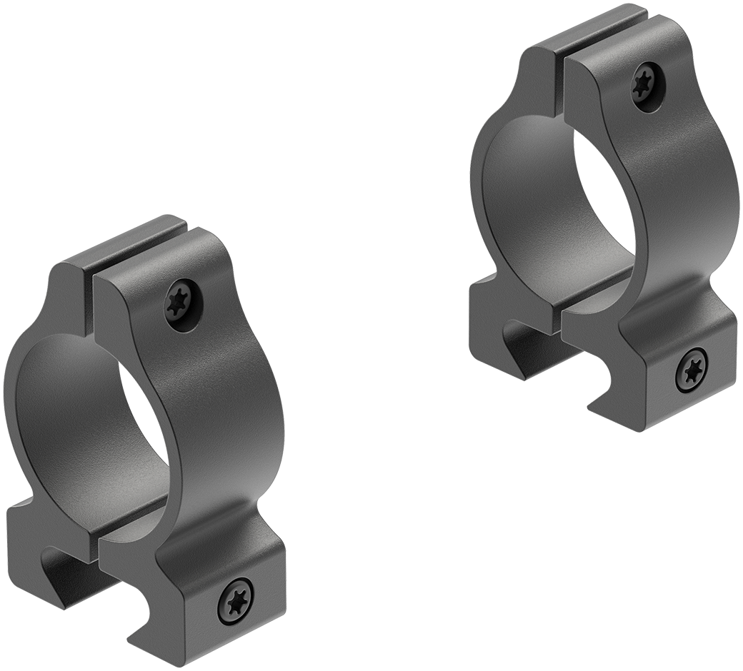 Leupold Rifleman Gen 2 1\" Medium Matte Black Scope Rings - 3/8\" Dovetail - .22 Rimfire — view 2