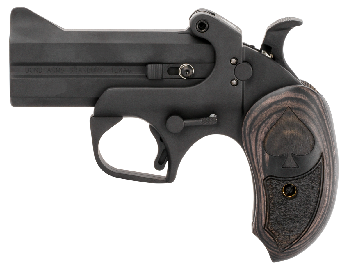 Bond Arms BABJ Black Jack 45 Colt/410 Bore 3.5" 2-Rd Break-Action Derringer - Black/Black Ash — view 2