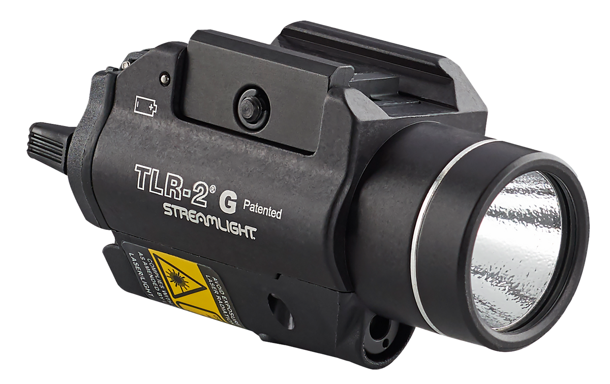 Streamlight TLR-2 G 300 Lumens White LED/Green Laser Weapon Light - Black Anodized — view 2
