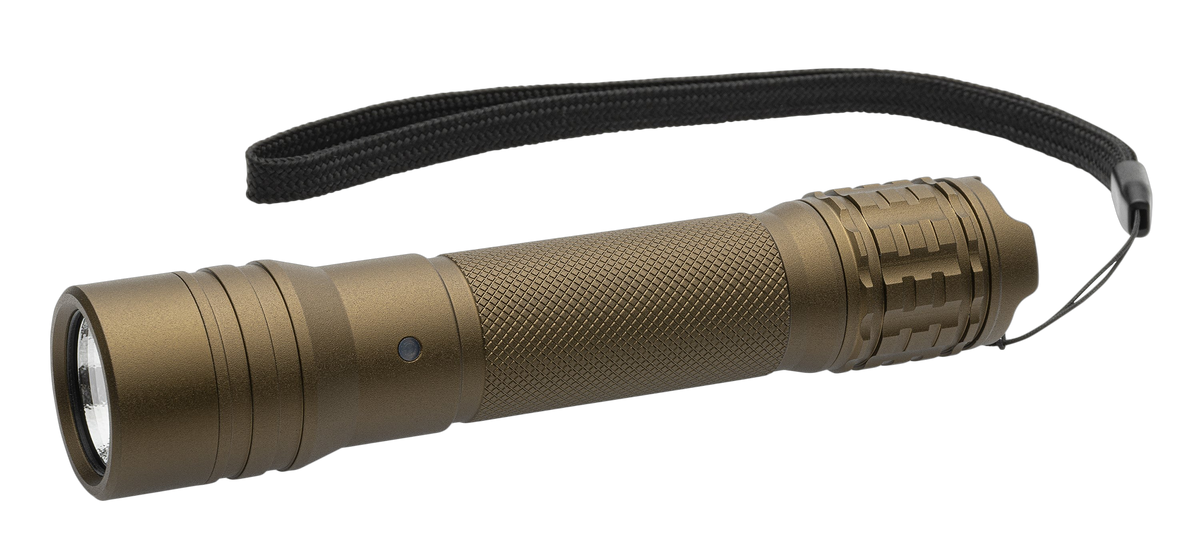 Browning Kobuk Flashlight Burnt Bronze 15/2000 Lumens White Nichia LED 5.8" Aluminum — view 2