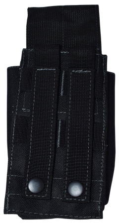 Advance Warrior Solutions Single Mag Pouch Rifle Black MOLLE — view 2