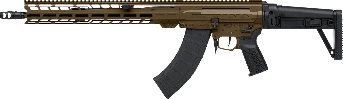 CMMG Dissent MK47 7.62x39mm 16.1" 30+1 Semi-Auto Rifle - Midnight Bronze — view 2
