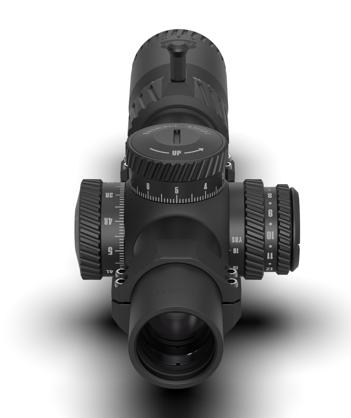 Sightmark Presidio 1-10x26 1.34" Tube Second Focal Plane CRED-10 Rifle Scope — view 2
