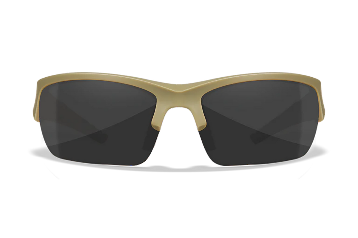 Wiley X Valor CHVAL06T Safety Glasses Matte Tan Semi-Rimless — view 2
