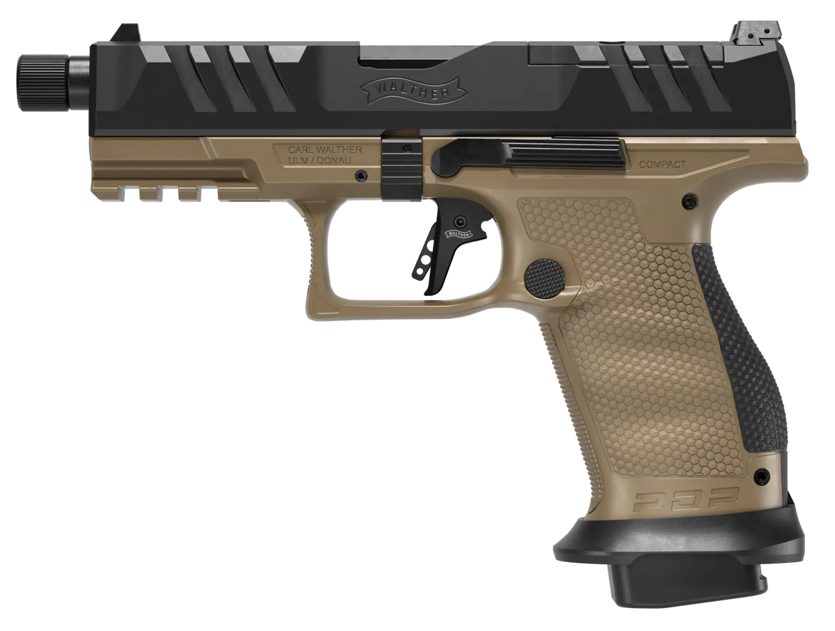 Walther Arms PDP Pro SD Compact 9mm Luger 4.60" 10+1 Striker-Fired Pistol - FDE — view 2