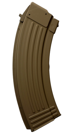 Global Ordnance AK-47 7.62x39mm 30rd Steel Magazine - Flat Dark Earth — view 2