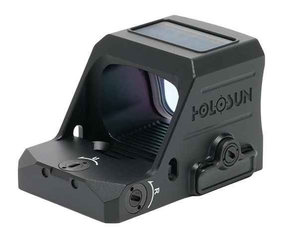 Holosun HE407C-X3-GR 1x 2 MOA Green Dot Reflex Sight - Black Anodized — view 2
