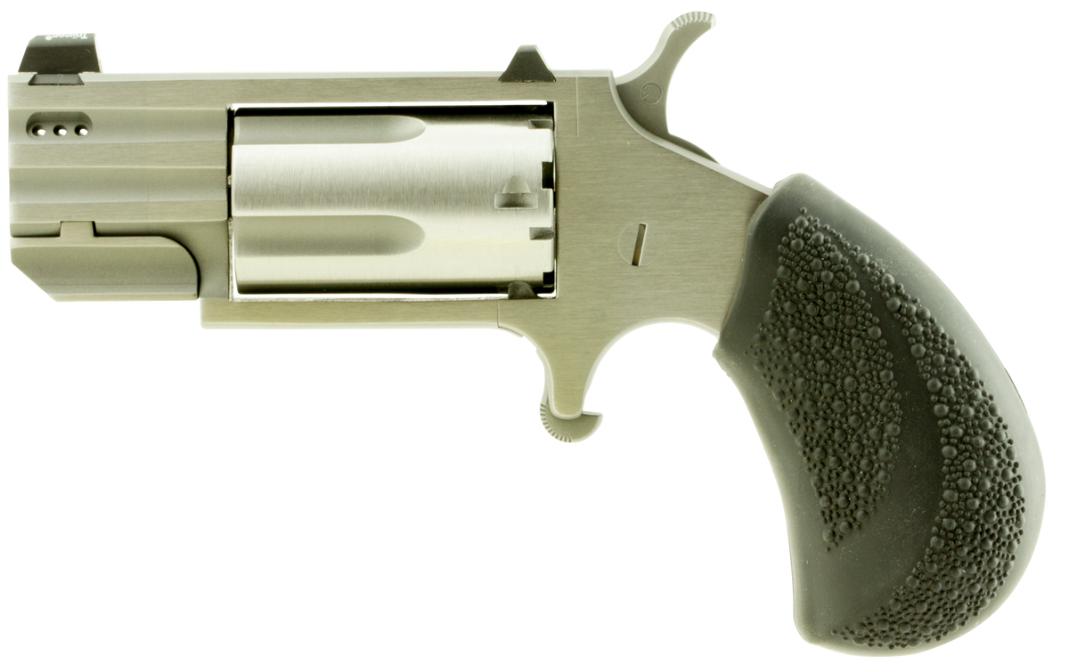 North American Arms Pug 22 WMR 1" 5-Shot SAO Ported Mini-Revolver - XS Tritium Sight — view 2