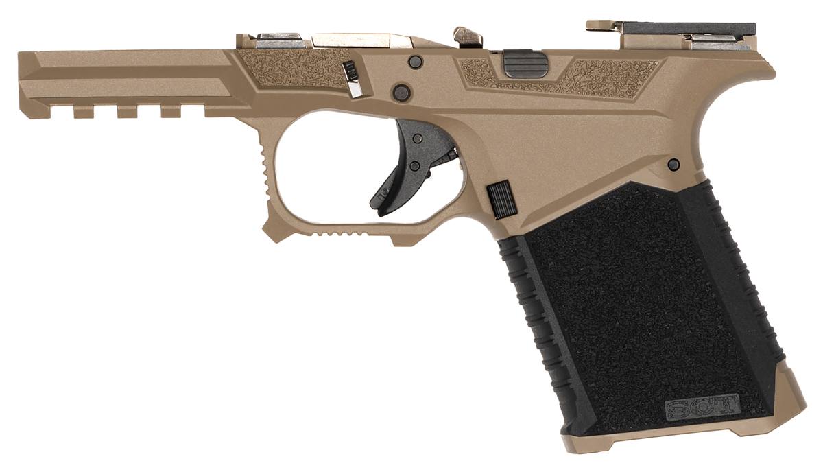 SCT Manufacturing SCT-19 Full Size 9mm Luger Black/FDE Polymer Frame — view 2