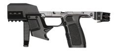 Tyrant CNC T.W.S. 365 Sig P365 Pistol Chassis - Gunmetal Aluminum/Polymer Folding Brace — view 2