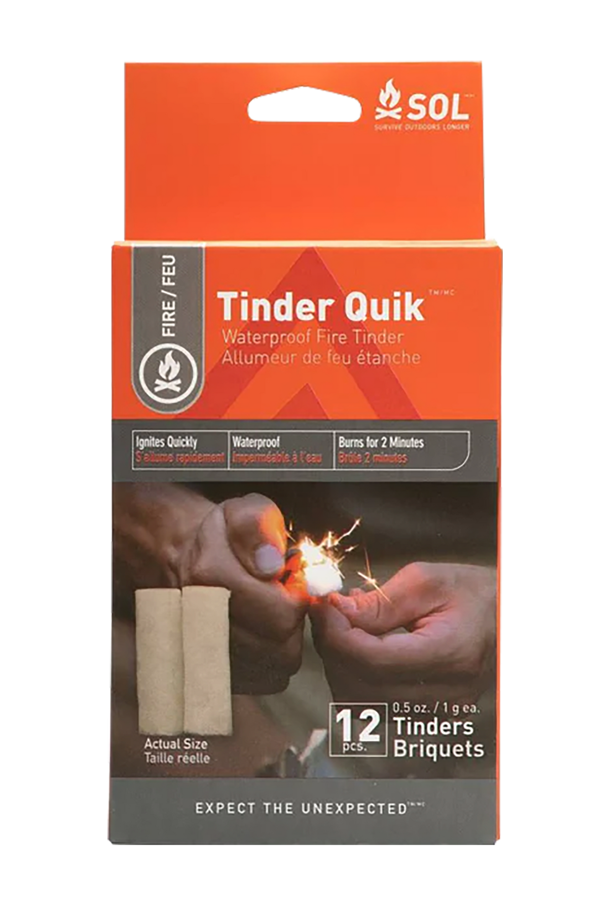 Survive Outdoors Longer Tinder Quik Fire Starter Refill 12 Piece — view 2