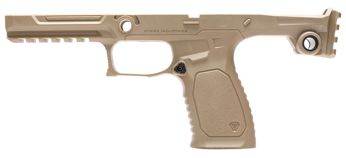 Strike Industries SMC Bravo FDE Polymer Chassis - Fits Sig P320 — view 2