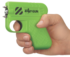 Zap ZAPGUN Stun Gun/Flashlight 950,000 Volt Green Plastic — view 2