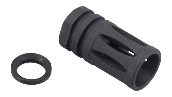 JE Machine Tech TS-FH2B A2 Birdcage Flash Hider 5.56/.223 AR-15 - Black — view 2