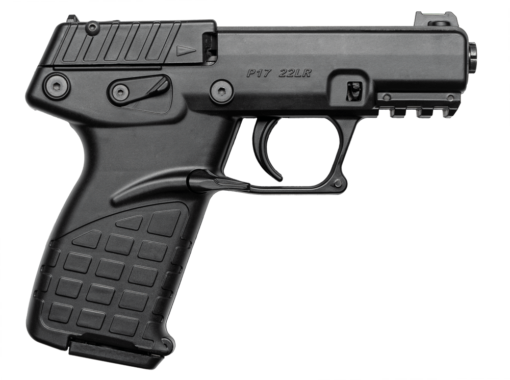 Kel-Tec P17 Compact Frame 22 LR 10+1 3.80" Black Semi-Auto Pistol — view 2