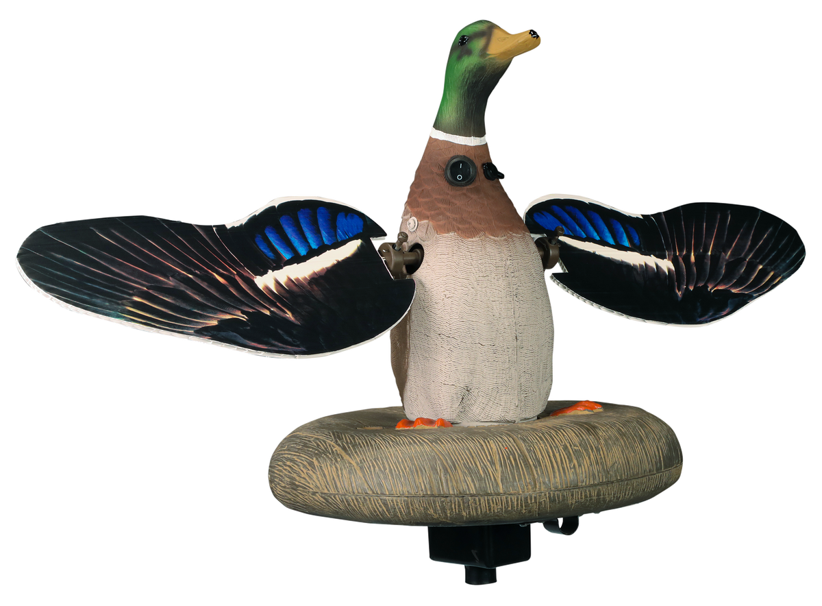 Higdon Decoys XS Floating Flasher Mallard Drake 12V Li-ion Motion Decoy — view 2