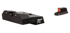 Trijicon HD XR Night Sight Set Green Tritium/Orange Outline Front, Green Tritium Rear - CZ P-10/P-10C — view 2