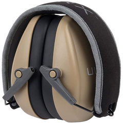 Allen Ultrax Slim Profile 23 dB Taupe Hearing Protection — view 2