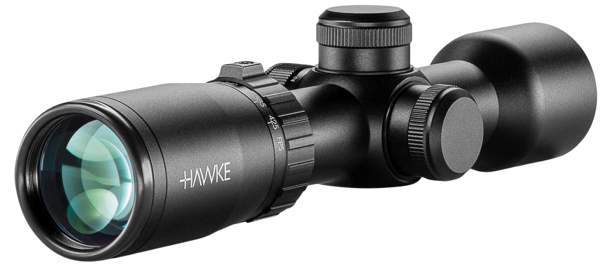 Hawke Sport Optics XB1 1.5-5x32mm 1" Tube Crossbow Scope - Red/Green SR Reticle — view 2