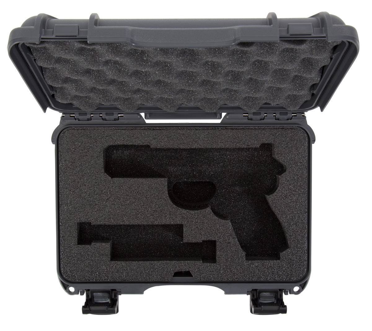 Nanuk 909 Glock Compatible Handgun Case Graphite Resin — view 2
