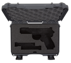 Nanuk 909 Glock Compatible Handgun Case Graphite Resin — view 2