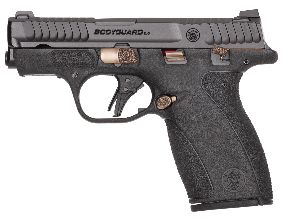Smith & Wesson Bodyguard 2.0 .380 ACP 2.75" 10+1 Semi-Auto Pistol - Thumb Safety - Rose Gold PVD — view 2