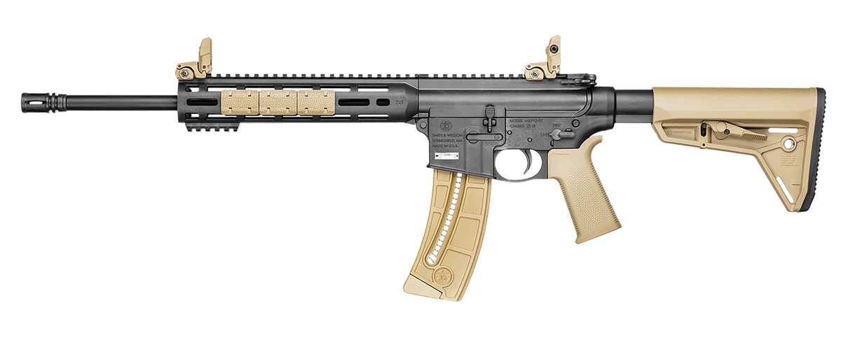 Smith & Wesson M&P 15-22 Sport 22 LR 16.5" 25+1 Semi-Auto Rifle - Magpul MOE SL FDE — view 2