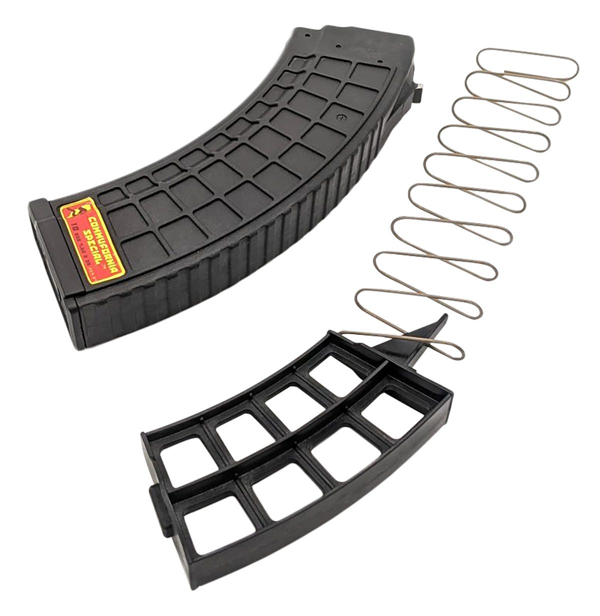 Xtech Tacitcal MAG47 10/30 Gen2 AK-47 7.62x39mm 10rd Waffle Stainless Steel Magazine - Black — view 2