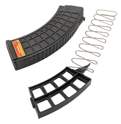 Xtech Tacitcal MAG47 10/30 Gen2 AK-47 7.62x39mm 10rd Waffle Stainless Steel Magazine - Black — view 2