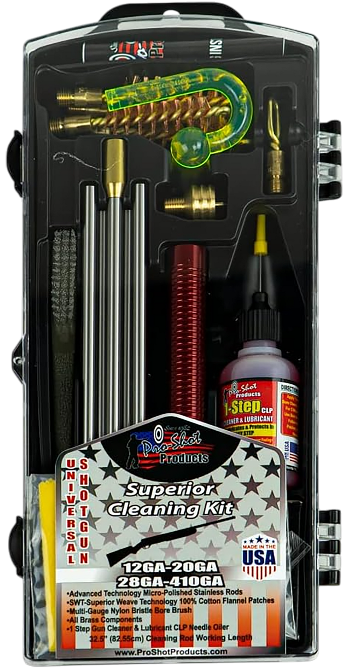 Pro-Shot Classic Shotgun Cleaning Kit 12 Gauge — view 2