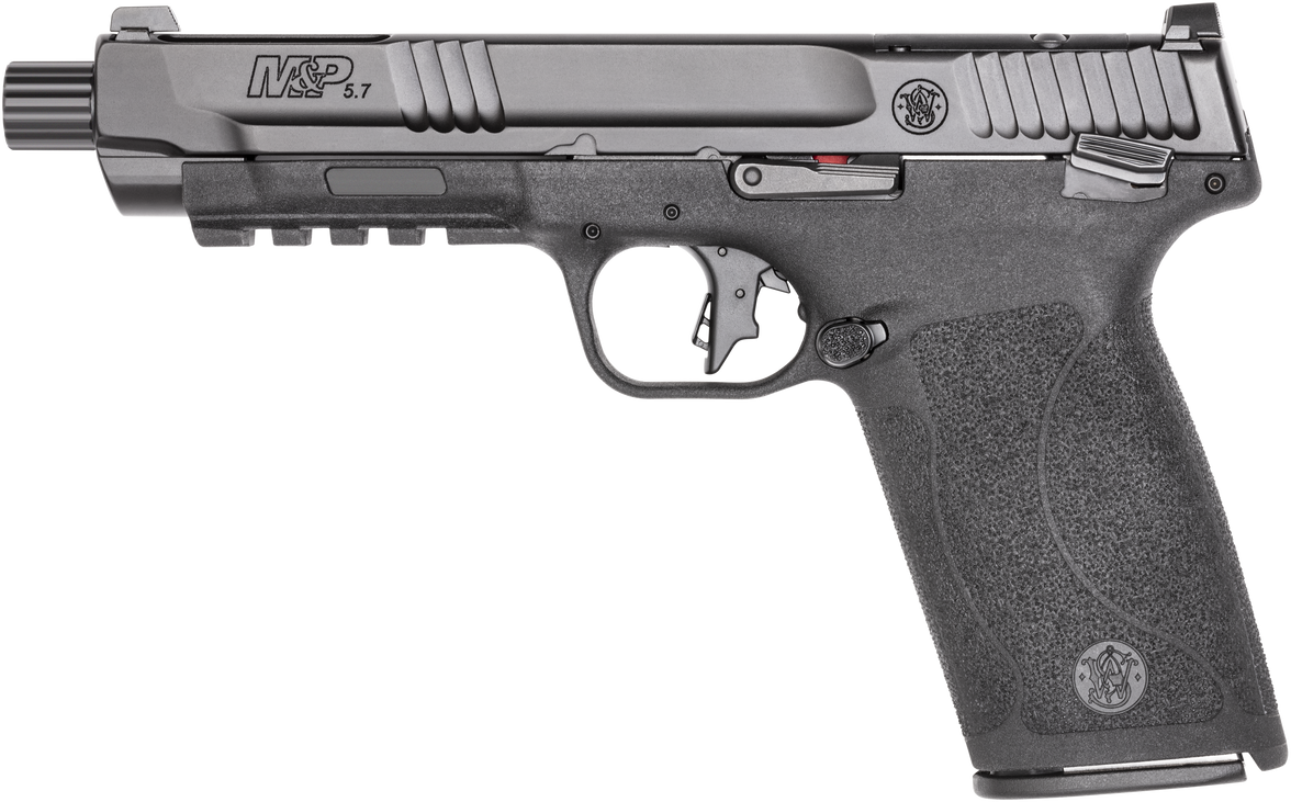 Smith & Wesson M&P 5.7 5.7x28mm 5" 22+1 Semi-Auto Pistol - Optic Ready - Black — view 2