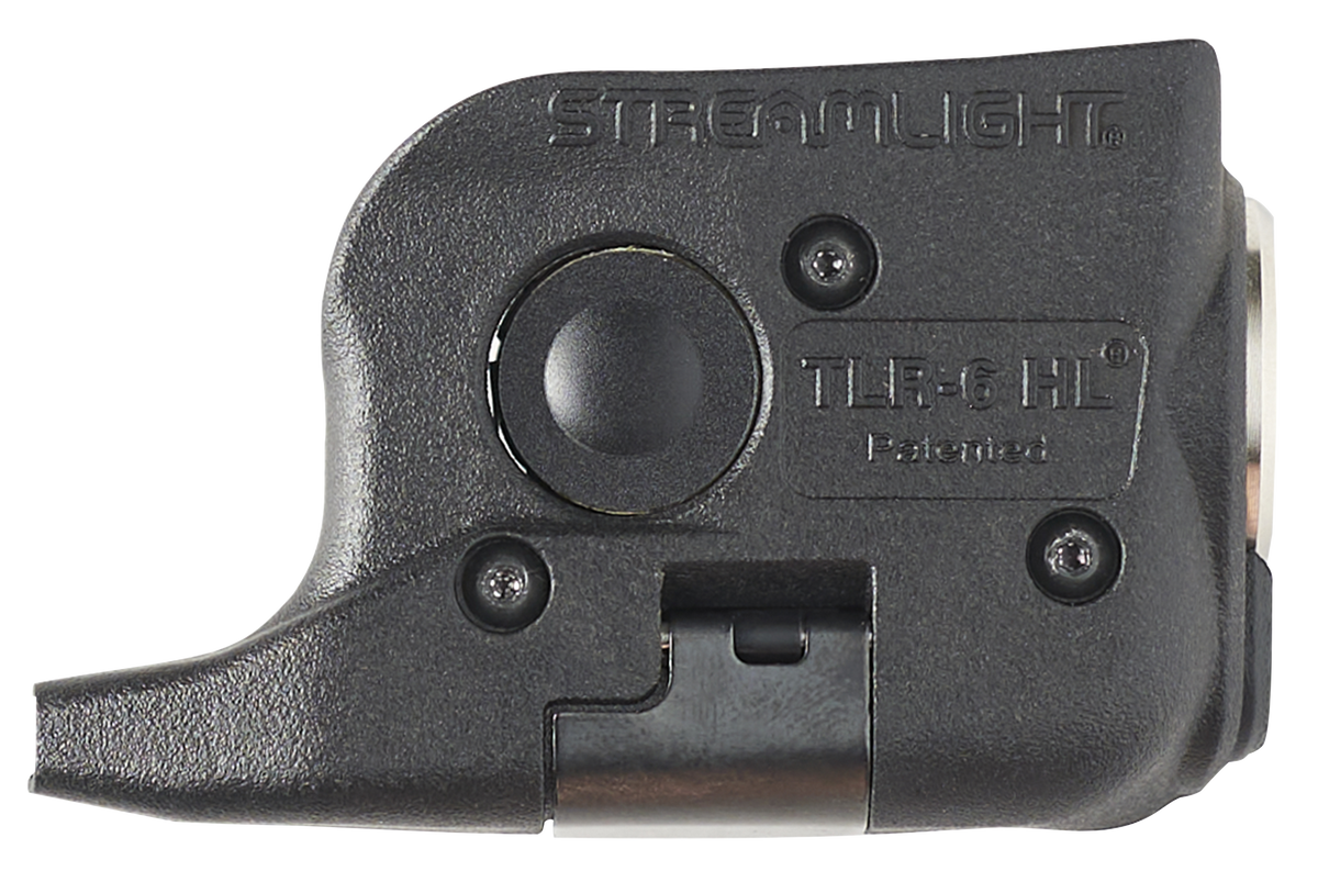 Streamlight TLR-6 HL 300 Lumen LED/Red Laser Weapon Light for Glock 42/43/43X/48 - Black — view 2
