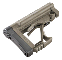 Luth-AR MBA-5F Carbine Buttstock - FDE Glass Reinforced Nylon - Fits AR-15/AR-10/M-16 — view 2