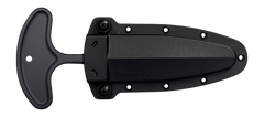 Cold Steel CS36MJ Drop Forged Push Knife 4" Fixed Plain Double Edge Spear Point 52100 High Carbon — view 2