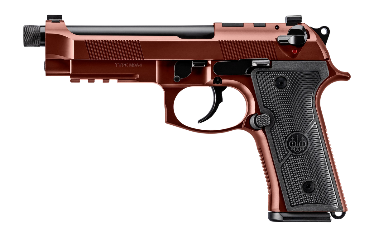 Beretta M9A4 Overlanding 9mm Luger 5.10" 15+1 DA/SA Pistol - Clay Cerakote — view 2