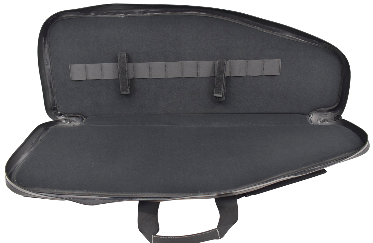 Advance Warrior Solutions Raptor 36" Black Polyester Tactical Rifle Case - 4 Mag Pouch — view 2