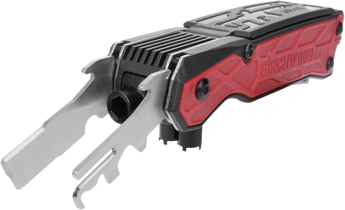 Birchwood Casey ARMT AR-15 Multi-Tool Black/Red Folding — view 2